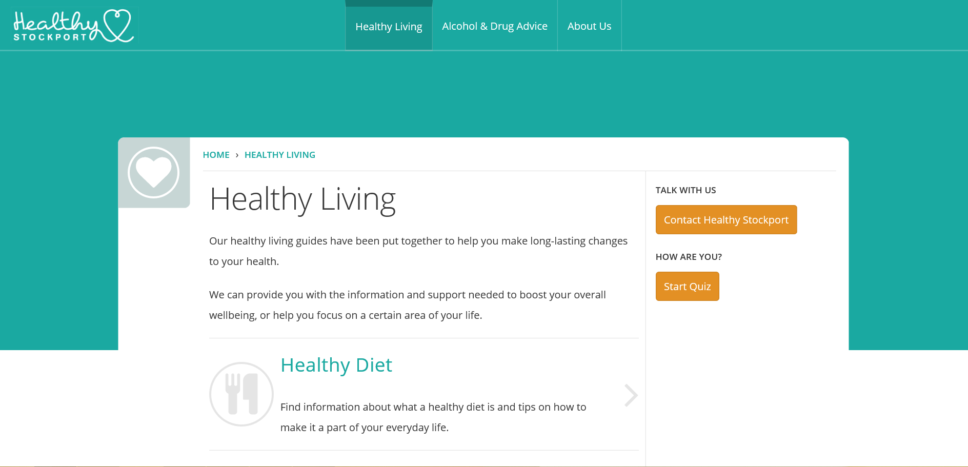 Healthy Stockport Healthy Stockport