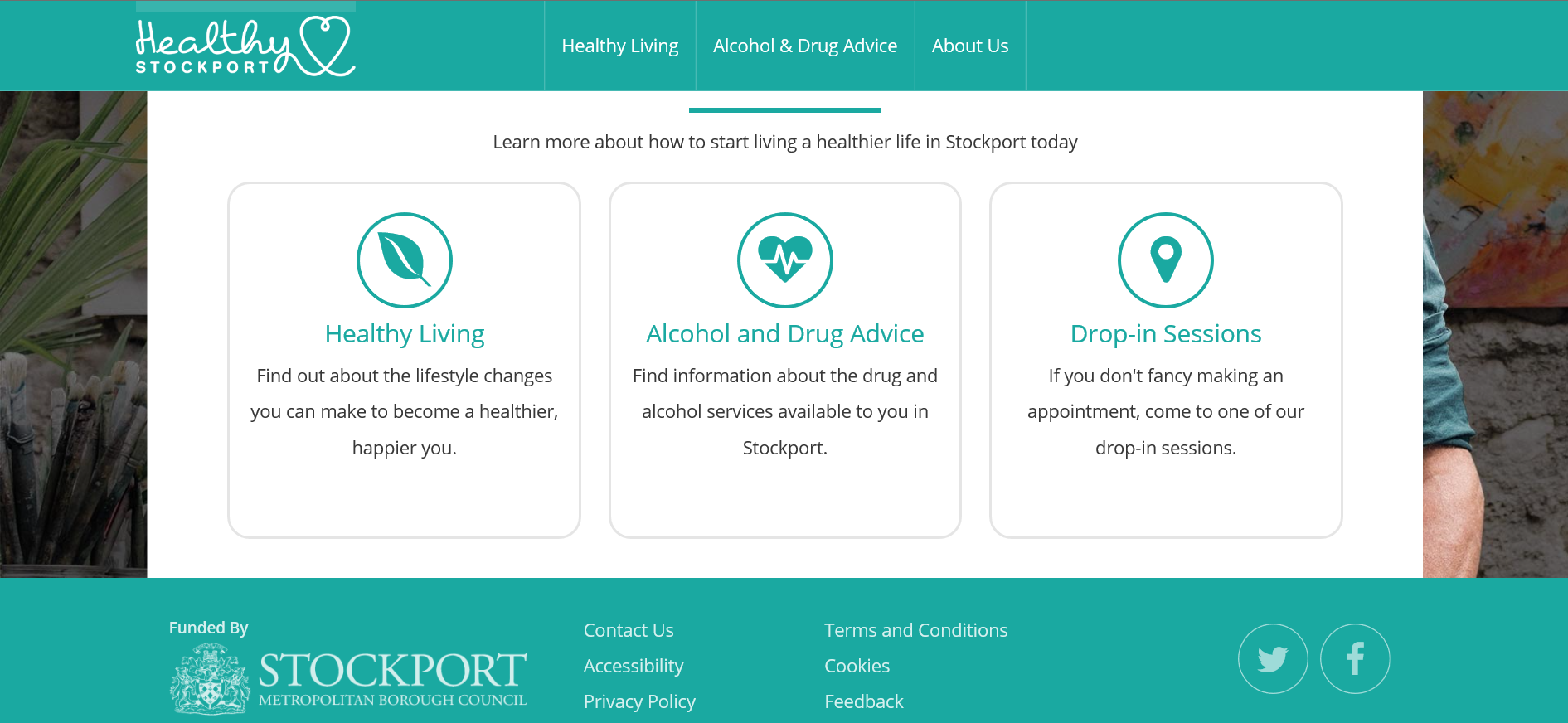 New website layout New website layout