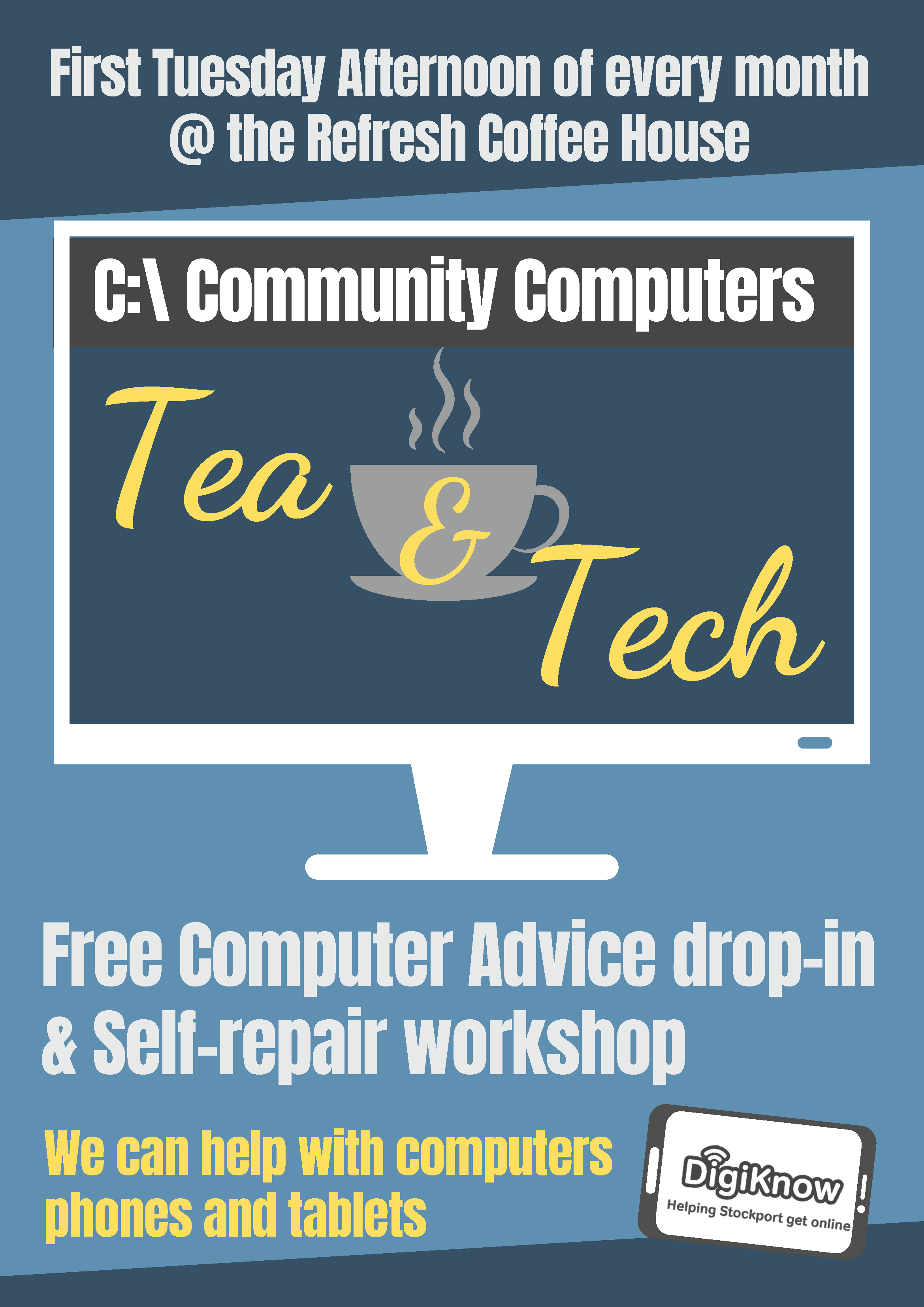 Tea and Tech poster