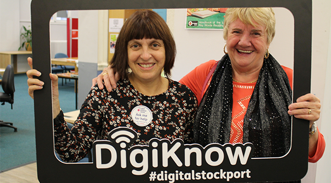 DigiKnow helps over 5,000 Stockport residents get online