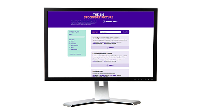 Stockport’s Open Data Platform – The Big Stockport Picture