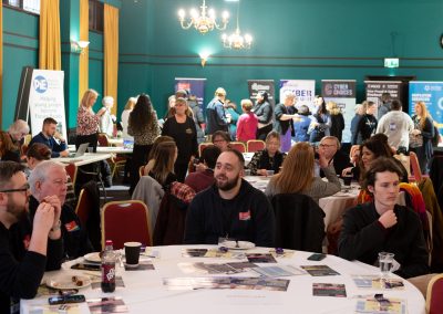 People attending a seminar