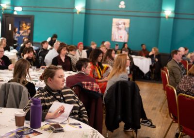 People attending a seminar