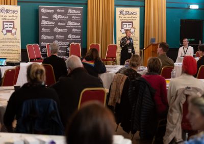 People attending a seminar