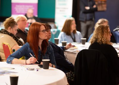 People attending a seminar